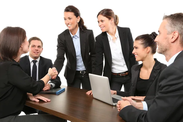people, business, meeting, business meeting, coworkers, agreement, men, women, professionals, office, employees, suit, work, greeting, boss, computer, group, handshake, desk, team, colleagues, arrangement, people, business, business, business, business, business, meeting, meeting, business meeting, office, office, work, team. B2B social selling ROI with a counterfactual, contribution margin and honest uncertainty